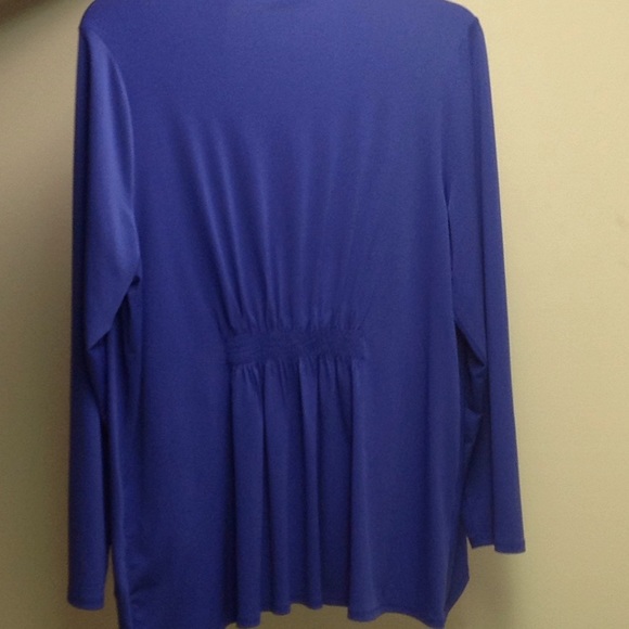 Summer weight, drape front, plus sized jacket - Picture 2 of 5